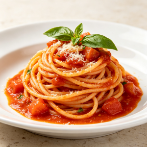 Tomato Basil Fresh Pasta