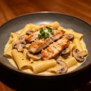 Chicken & Mushroom Pasta